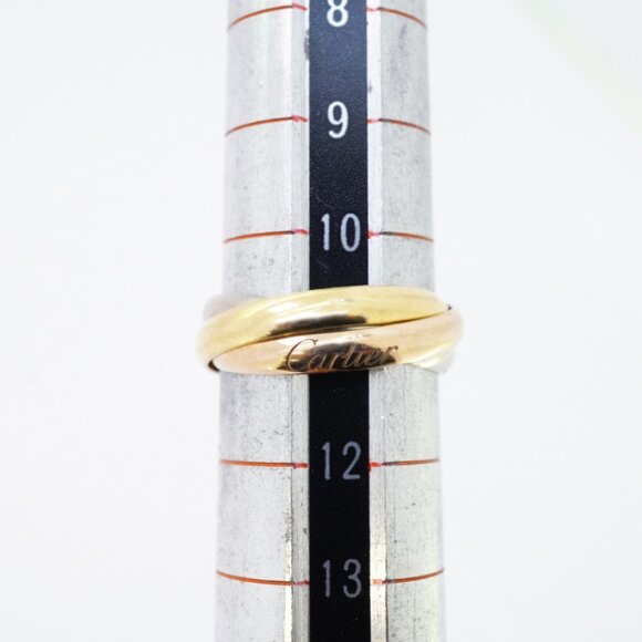 CARTIER Authentic 18k Gold Trinity Ring #51 - Picture 7 of 9